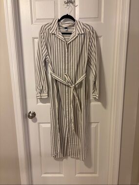 old navy loose mini shirt dress Old Navy Women's Button-Down Mini Shirt Dress - Blue